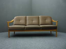 Sofa In Cherry Wood By Wilhelm Knoll