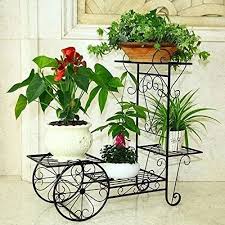 4 Tiere Metal Pot Stand For Flower Pots