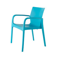 Alissa Stackable Patio Dining Arm Chair