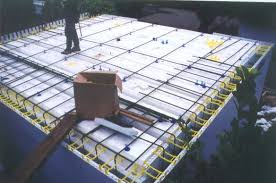 insulated concrete slab construction