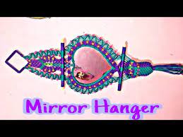 How To Make Macrame Mirror Hanger