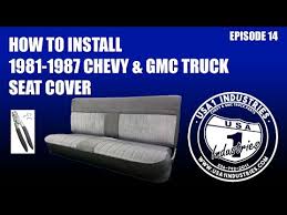 1981 87 Chevy Gmc Fullsize Truck Seat