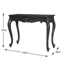 Queen Anne Round Leg Console Table