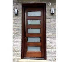 5 Panel Door With Glass Aris A36