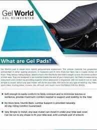 Gel Pads For Bike Seats At Rs 999 247