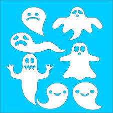 Comical Ghosts Set Of 7
