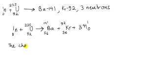 Solved Nuclear Fission Of U 235 Can Be