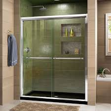 Semi Frameless Bypass Shower Door