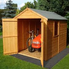 Shire Warwick Apex Shed Double Door 8 X