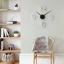 3d Clock With Letters Wall Art Com