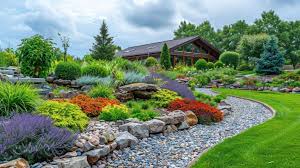 House Landscaping Stock Photos Images