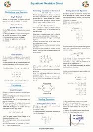 Gcse Math Equations Gcse Maths Revision