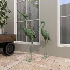 Indoor Outdoor Crane Garden Sculpture
