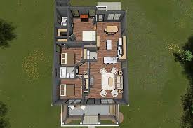 Plan 61439 Craftsman Cottage Style