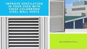 Colorbond Steel Wall Vents