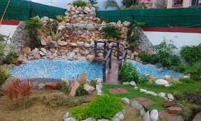 Natural Stone Rock Waterfall Fountain