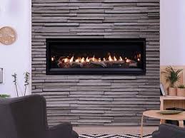 Direct Vent Contemporary Linear Fireplace