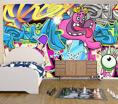 Graffiti Style Wall Mural By Wicked Walls