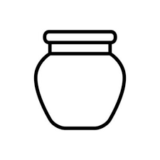 Glass Jar Icon Vector Set Bottle