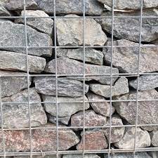 Granite Stone For Gabions Wire Fence