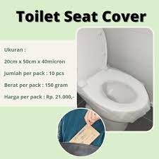 Promo Toilet Seat Cover Dari Singkong