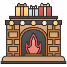 Fireplace Mantelpiece Presents Warm