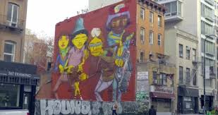 New York City Graffiti Vídeos Stock