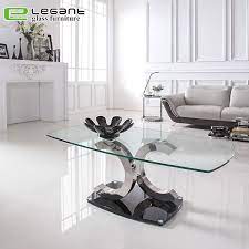 Clear Glass Center Table