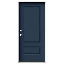 Blue Steel Prehung Front Door