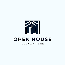 Open House Logo Icon Design Vector Template