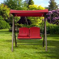 Outdoor Patio Porch Steel Swing Chair
