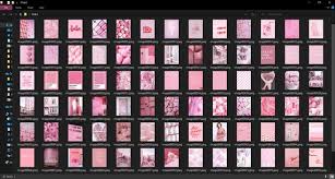 Photo Wall Collage Kit Blush Light Pink