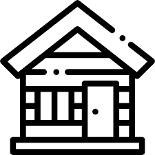 Wood House Free Buildings Icons