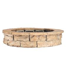 Fossill Brown Round Fire Pit Kit