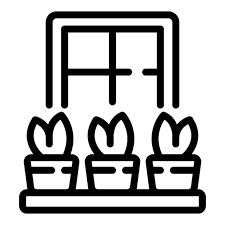 Premium Vector Indoor Garden Icon