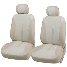 Pair Of Fabric Seat Covers Compatible