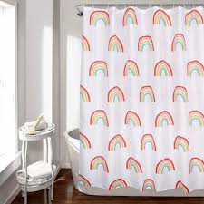 Multicolor Draperi Peva Rainbow Shower