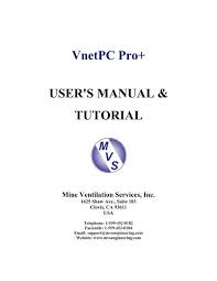 Vnetpc Pro Users Manual And Tutorial