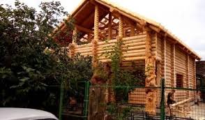 russian log cabin builder wooden