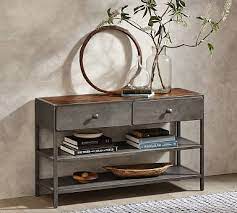 Rustic Reclaimed Wood Console Table