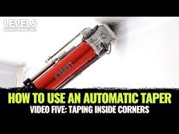 Automatic Drywall Taper How To Tape