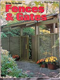 1971 How To Build Fences And Gates Mid