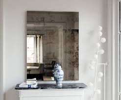 Antique Mirror Trumeau Style Wall