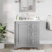 Atwell 30 Inch Modern Console Vanity