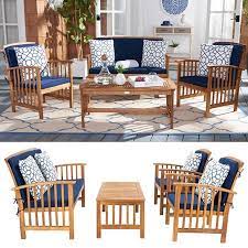 Modern Farmhouse Patio Furniture Set