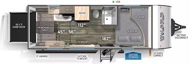 Wolf Pup 18rjbw Floor Plan Travel Trailer