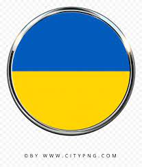 Ukraine Round Flag Icon Png Flag Icon