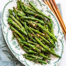 chinese garlic green beans with
