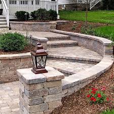 Garden Stairs Landscaping Retaining