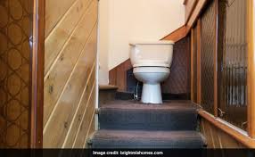 Toilet On Staircase